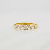Anillo Solitario Piedras 1.35g / T6 1/4 Oro Amarillo 18K