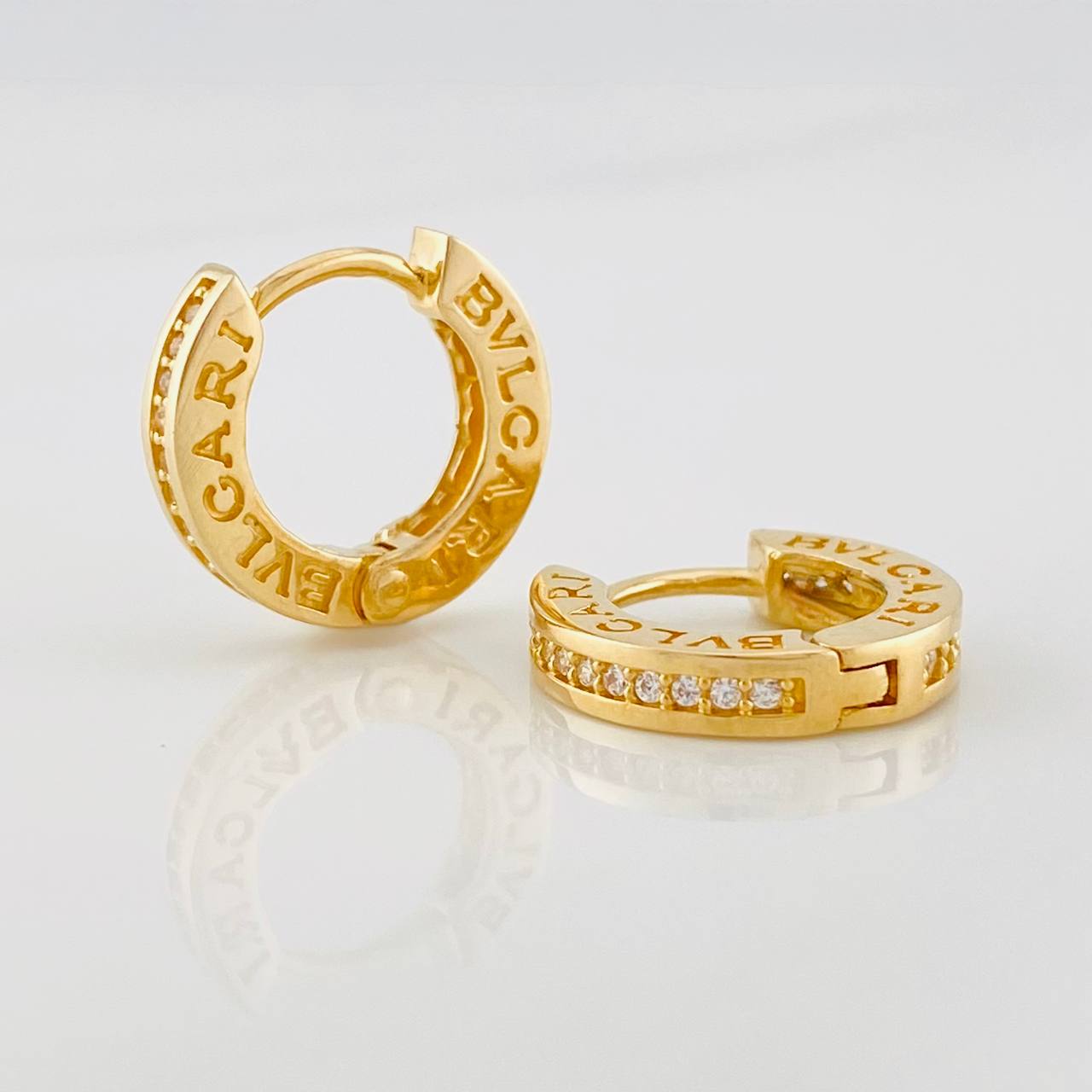 Candongas Bv 4.1g / 1.02cm Oro Amarillo 18K