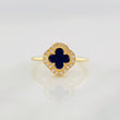 Anillo Trebol 2.65g / T6 Oro Amarillo 18K