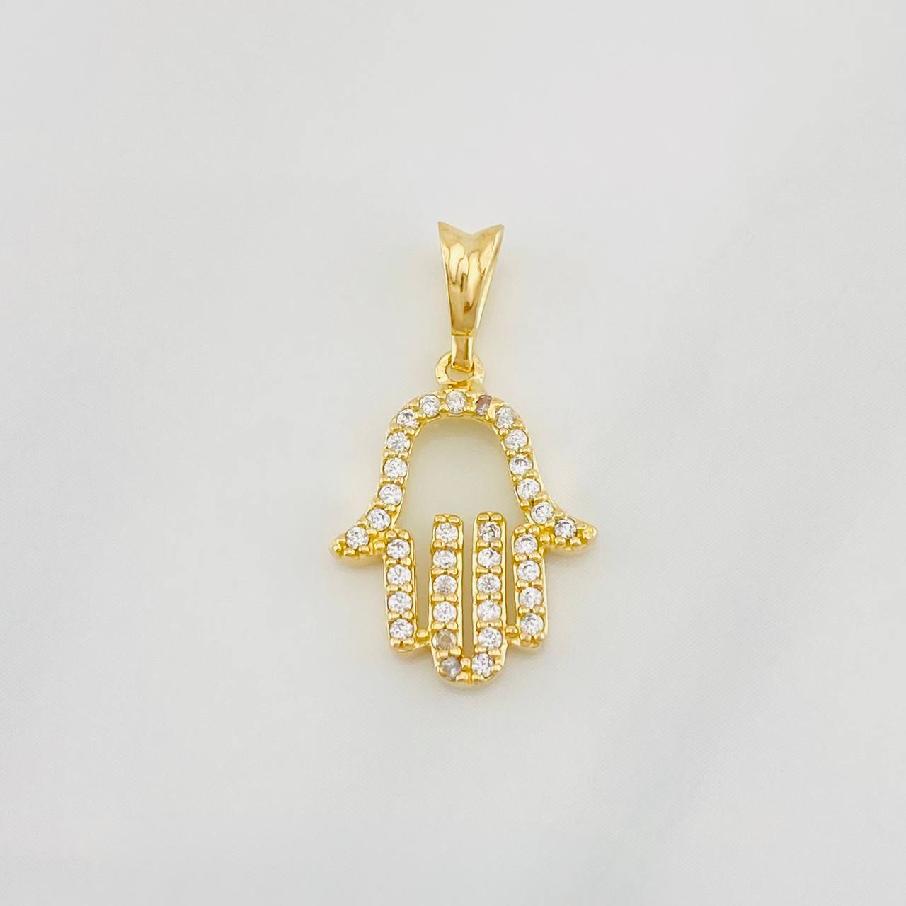 Dije Mano Hamsa 1.15g / 2cm Oro Amarillo 18K