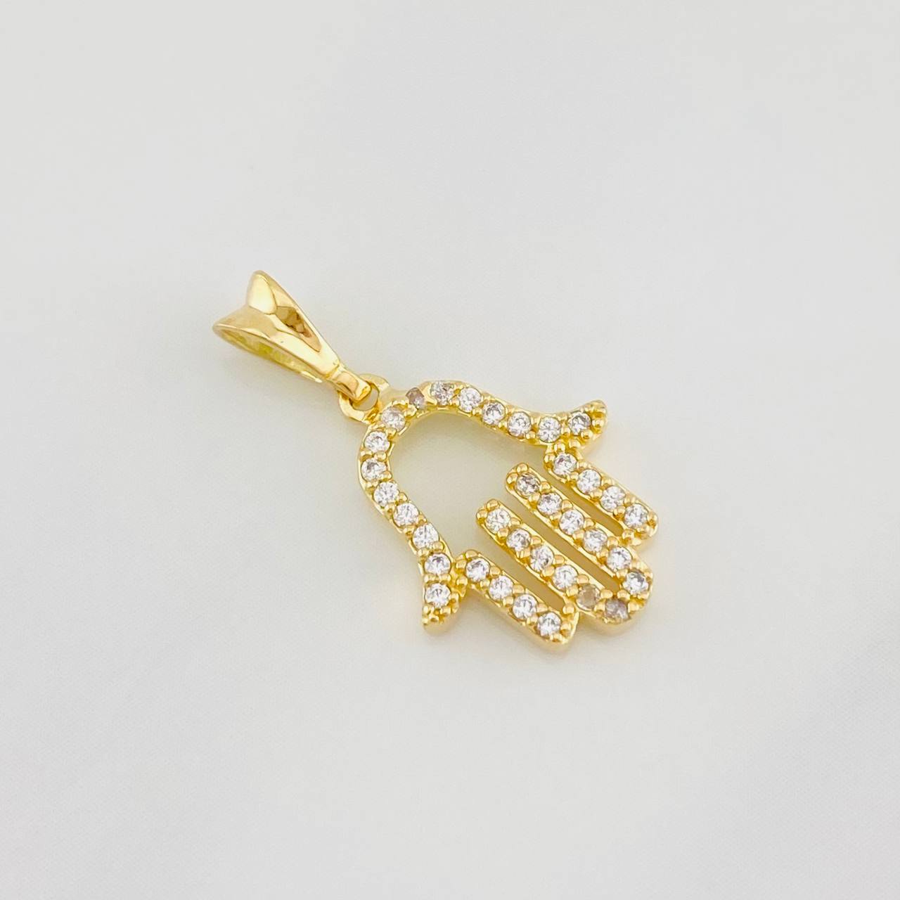 Dije Mano Hamsa 1.15g / 2cm Oro Amarillo 18K