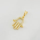 Dije Mano Hamsa 1.15g / 2cm Oro Amarillo 18K