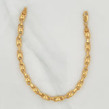 Pulso Rustico Burbujas 4.45 g / 19.3 cm / 4.3 mm Oro Amarillo 18K