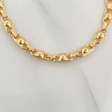 Pulso Rustico Burbujas 4.45 g / 19.3 cm / 4.3 mm Oro Amarillo 18K