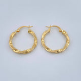Candongas Milu 1.8gr / 2.5cm / Oro Amarillo 18K $