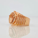 Anillo Corona 6.3g / T6 1/2 Oro Rosa 18K