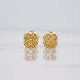 Topos Trebol 0.65g / 5mm Oro Amarillo 18K