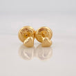 Topos Corazon 0.5g / 3.2mm Oro Amarillo 18K