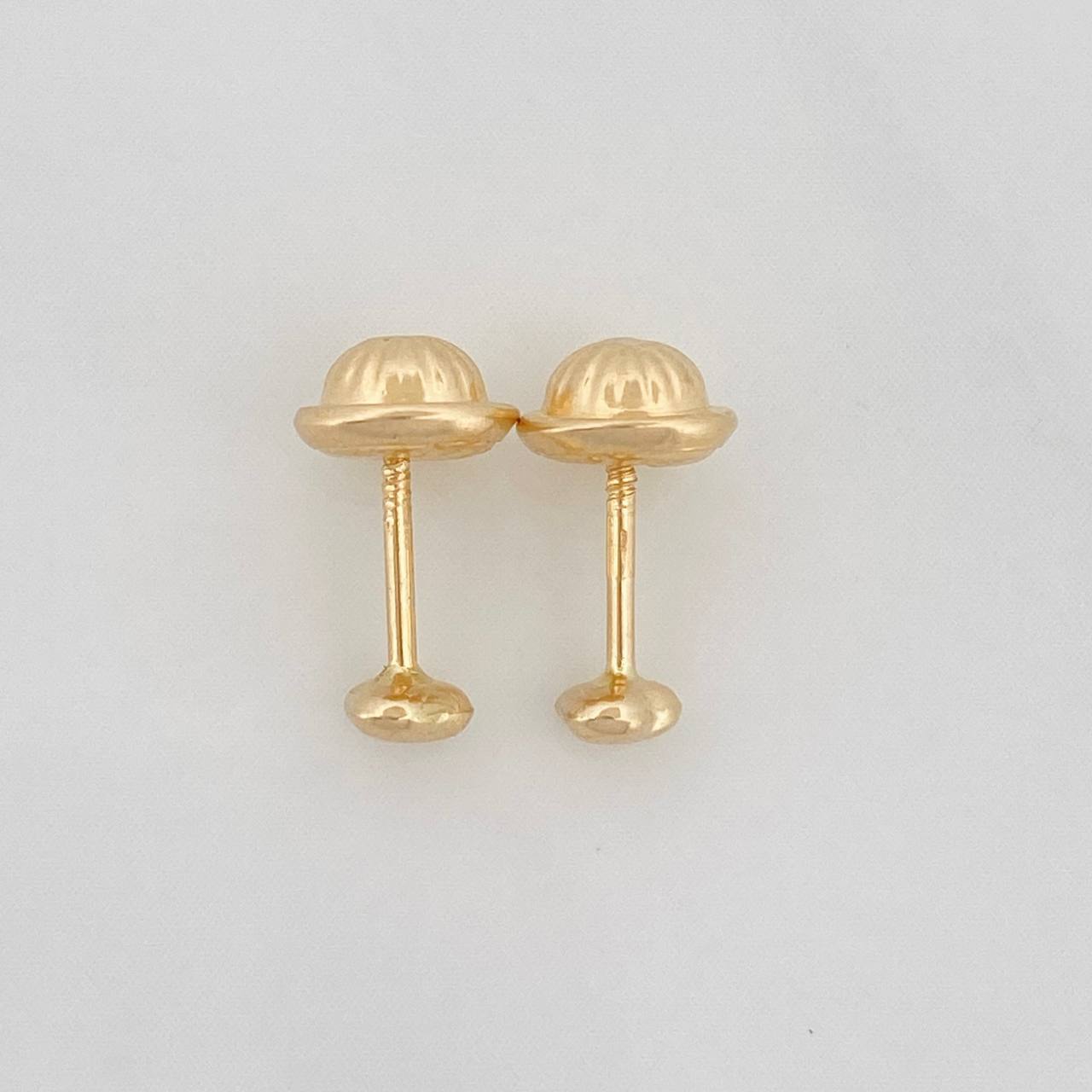 Topos Corazon 0.5g / 3.2mm Oro Amarillo 18K