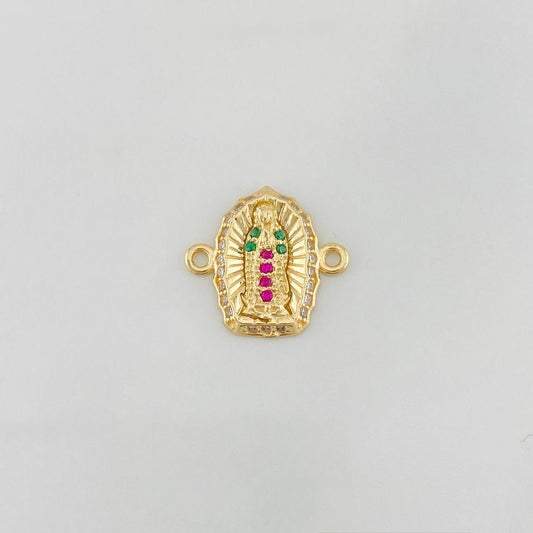 Herraje Virgen de Guadalupe 1.15g / 1.05cm Oro Amarillo 18K