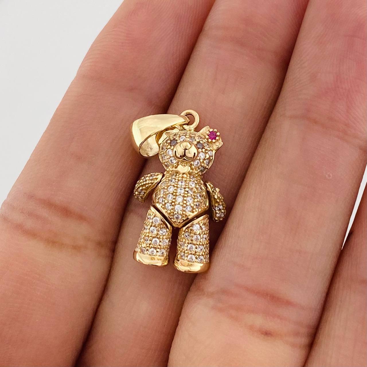 Dije Oso 4.6g / 3cm Oro Amarillo 18K