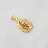 Dije Virgen de Guadalupe 3.05g / 2.07cm Oro Amarillo 18K