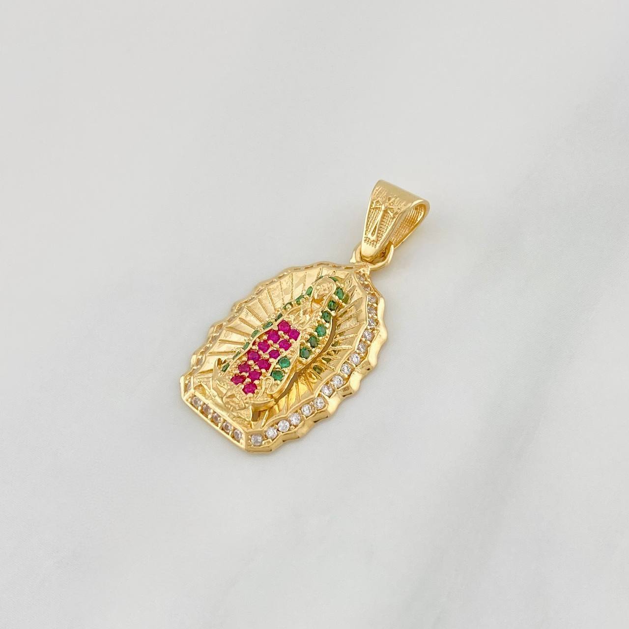 Dije Virgen de Guadalupe 3.05g / 2.07cm Oro Amarillo 18K