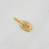 Dije Virgen de Guadalupe 1.25g / 2cm Oro Amarillo 18K