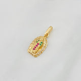 Dije Virgen de Guadalupe 1.25g / 2cm Oro Amarillo 18K