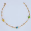 Pulso Barril Espiga 2.65gr / 19cm / 3mm Oro Amarillo 18K &