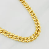 Cadena Cubana 14g / 60cm / 6.6mm Oro Amarillo 18K