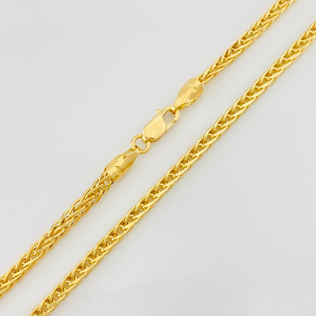 Cadena Franco 6.5g / 60cm / 2mm Oro Amarillo 18K
