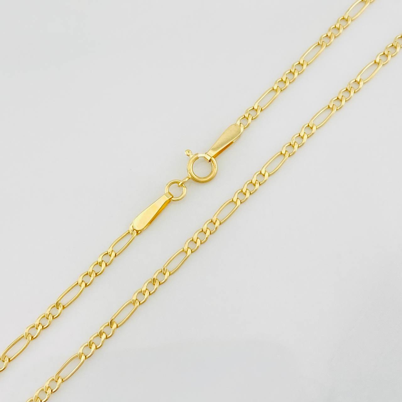 Cadena Figaro 1.55g / 45cm / 1.7mm Oro Amarillo 18K
