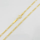 Cadena Figaro 1.55g / 45cm / 1.7mm Oro Amarillo 18K