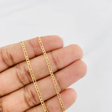 Cadena Figaro 1.55g / 45cm / 1.7mm Oro Amarillo 18K