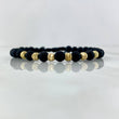 Pulsera Neo Seccional 1.5gr / 5mm Bolas Satinadas 6 und Oro Amarillo *