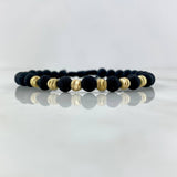 Pulsera Neo Seccional 1.5gr / 5mm Bolas Satinadas 6 und Oro Amarillo *