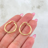Candongas Lola 1.3gr / 2.3cm / Oro Amarillo 18K *