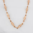 Cadena Rustica Eslabón 9.1g / 60cm / 4.37mm Oro Rosa 18K