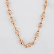 Cadena Rustica Eslabón 11g / 60cm / 4.44mm Oro Rosa 18K