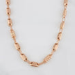 Cadena Rustica Barril 15g / 65cm / 4.8mm Oro Rosa 18K