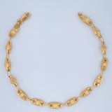 Pulso Rustico 4.85gr / 20.5cm / 4.75mm Oro Amarillo 18K $