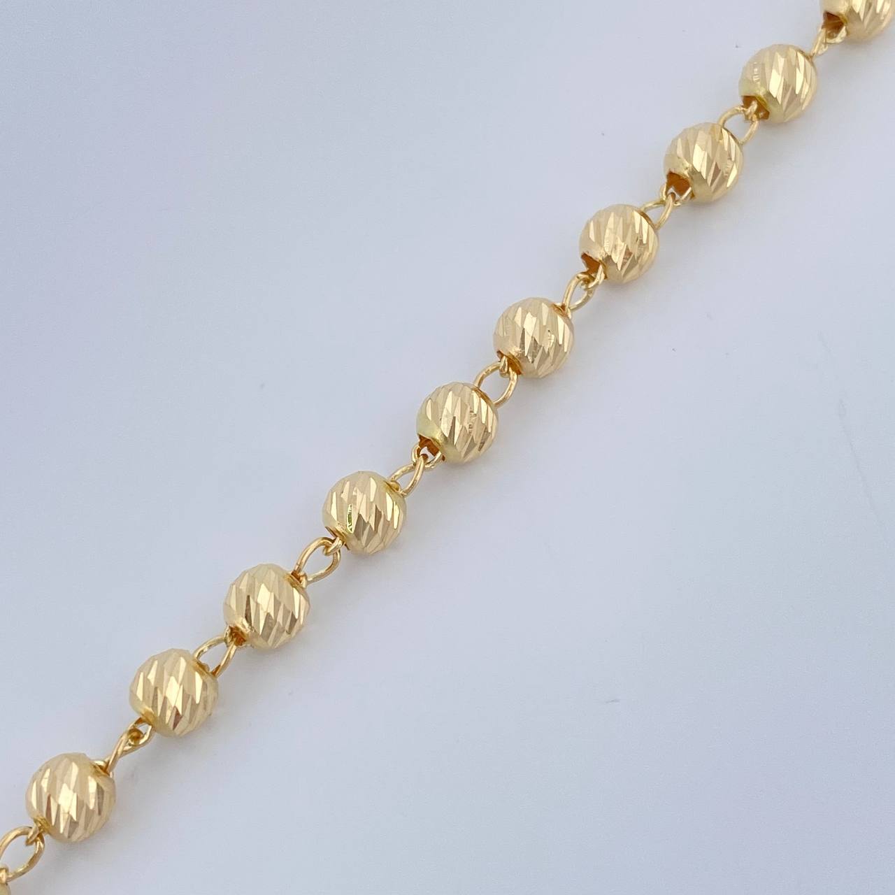 Pulso Tipo Militar 3.8gr / 19cm / 4mm Oro Amarillo 18K $