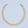 Pulso Militar 4.6gr / 19.4cm / 4mm Oro Amarillo 18K $
