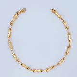 Pulso Rustica Reloj De Arena 4.15gr / 21.3cm / 4.15mm Oro Amarillo 18K $