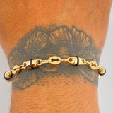 Pulso Rustica Tornillo Gc 5.4gr / 21.5cm / 5.35mm Oro Amarillo 18K $