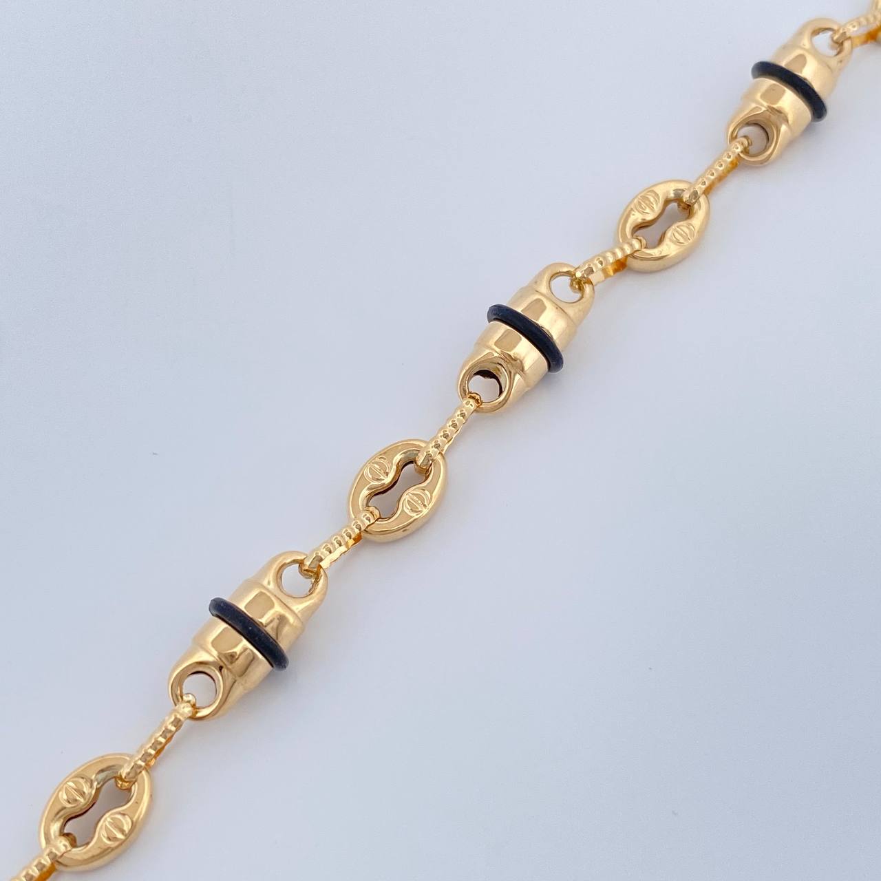 Pulso Rustica Tornillo Gc 5.4gr / 21.5cm / 5.35mm Oro Amarillo 18K $