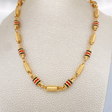 Cadena Rustica Barril 21.75gr / 64.5cm / 6.06mm Oro Amarillo 18K $