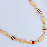 Cadena Rustica Barril 21.75gr / 64.5cm / 6.06mm Oro Amarillo 18K $