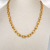 Cadena GC Retangular 13.65gr / 55.3cm / 5.2mm Oro Amarillo 18K $