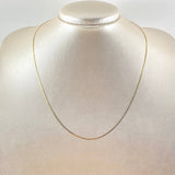 Cadena Serpiente 1.35gr / 45cm / +3 Oro 18K *