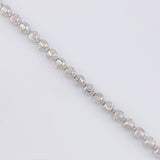 Cadena Militar Media Luna 27.45g / 65cm / 4.9mm Oro Blanco 18K