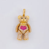 Dije Oso Articulado 10.35g / 3.7cm Oro Amarillo 18K