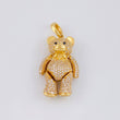Dije Oso Articulado 10.45g / 3.6cm Oro Amarillo 18K