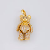 Dije Oso Articulado 10.45g / 3.6cm Oro Amarillo 18K