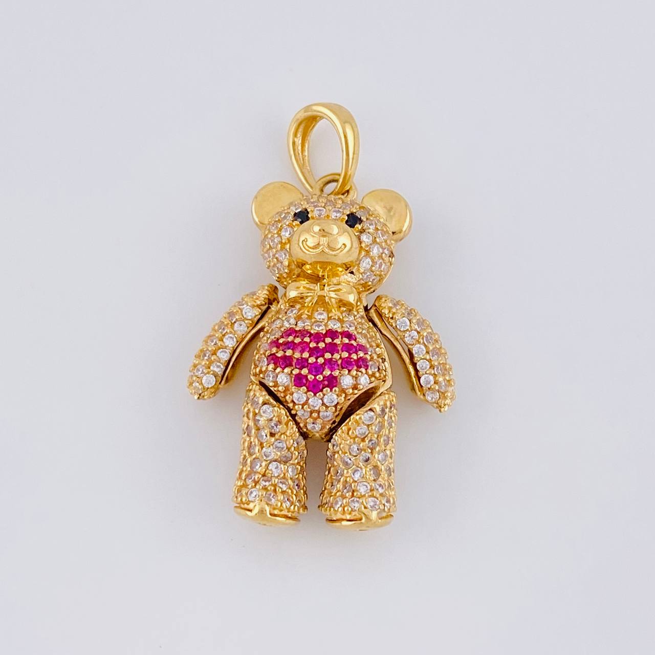 Dije Oso Articulado 8.45g / 3.3cm Oro Amarillo 18K