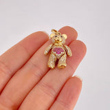 Dije Oso Articulado 8.45g / 3.3cm Oro Amarillo 18K