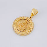 Dije Medalla Virgen Guadalupe 7.65g / 3.6cm Oro Amarillo 18K