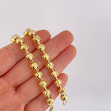Cadena Militar Media Luna 60g / 70cm / 7mm Oro Amarillo 18K