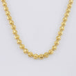 Cadena Militar Media Luna 20.5g / 50cm / 3.9mm Oro Amarillo 18K